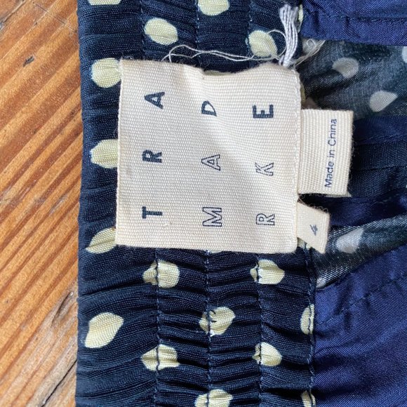 Silk polkda dot pants - Picture 4 of 5